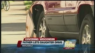 11-year-old Wisconsin girl drives drunk dad home