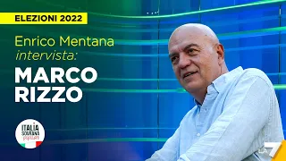 Elezioni 2022 | Enrico Mentana intervista Marco Rizzo di Italia Sovrana e Popolare