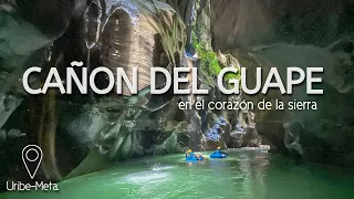 Explorando el hermoso río Guape en Uribe, Meta: Un vistazo a la belleza natural de Colombia"
