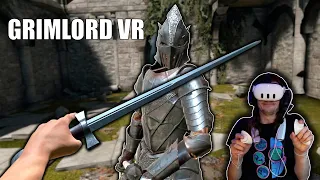 This NEW Quest 3 VR Physics Combat Game is INTENSE | Grimlord