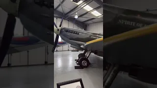 What's almost as cool as flying in a Spitfire?