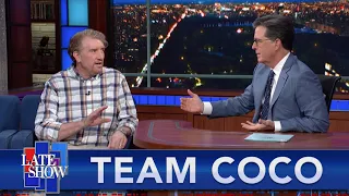 Colbert And Stack Dish Dirt About Their Friend Conan O'Brien