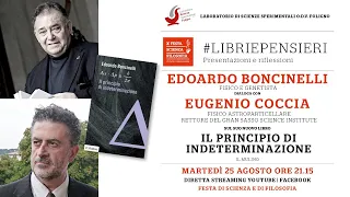 Edoardo Boncinelli dialoga con Eugenio Coccia #libriepensieri