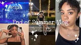 End of Summer Vlog☀️🎤: aespa concert, movies, shopping, etc.