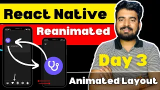 🛑 React Native Layout Animation - Day 3  (Reanimated)   |  In Hindi | Engineer Codewala