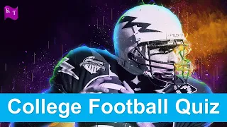 College Football Quiz - Comment Your Favorite Team - College Trivia