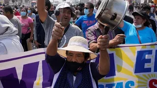 Proteste gegen hohe Energiepreise in Peru