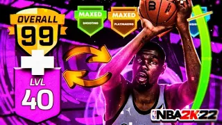 My 99 Overall DEMIGOD Kevin Durant Build Is UNSTOPPABLE On NBA 2K22 Next Gen ! Best Build Next Gen