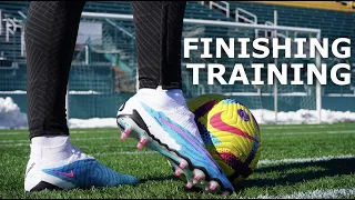 Finishing Training in Nike Phantom GX Elite DF
