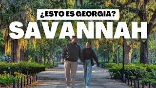 El lugar más bonito de Estados Unidos -- Savannah, Georgia/ Guía de Viaje 2023