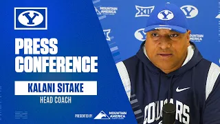 Kalani Sitake | BYU Football | Media Availability | Cincinnati | September 25, 2023