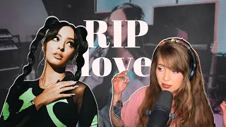 Faouzia sings "RIP, Love" on livestream - Reaction & vocal analysis