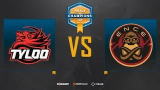 [RU] TYLOO vs ENCE | Map 1: Inferno | Champions Cup Finals