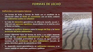 TP N°2: Formas de Lecho y Estructuras Sedimentarias