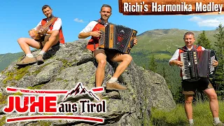 JUHE AUS TIROL - Richi's Harmonika Medley