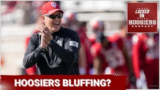 Is Tom Allen bluffing with the Hoosiers' quarterback battle? | Indiana University podcast