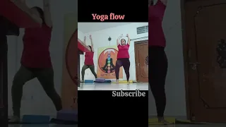 yoga flow,🤸🧘 yoga flow for weight loss @yestoeyoga369 #yoga #fitness #weightloss