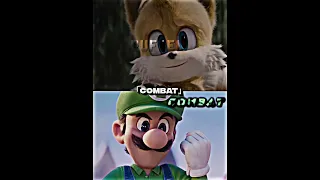 Luigi Vs Tails #meme #edit #illumination #paramountpictures #mario #sonic #mariomovie