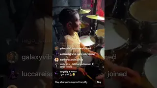 Tony Taylor Jr on drums - I thank god