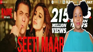 Reacting To | Seeti Maar | Radhe - Your Most Wanted  Bhai | Salman Khan | Disha Patani | Kamaal K