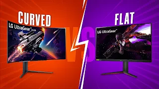 Curved Vs Flat Monitors | Which One to Buy?