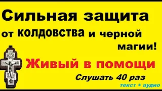 Молитва от любых плохих ситуации ,Живый в помощи / 90 псалом  40 раз , текст +аудио / слушать