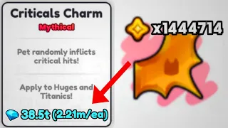 Ruining Pet Simulator 99's Economy using Only CHARMS!