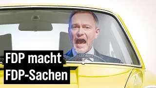 Song für Christian Lindners FDP: Neben dem gelben Wagen | extra 3 | NDR