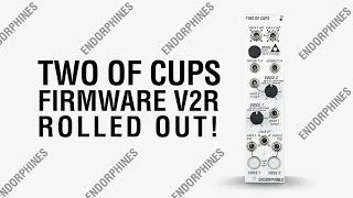 TWO OF CUPS: intuitive sample player with the new firmware update V2R (video manual)