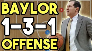 Baylor 1-3-1 Weave Basketball Play