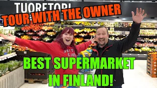 FINLAND FRIDAY: SUPERMARKET TOUR pt. 1: Food items! 🥦🍖🍎