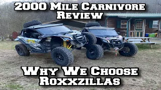 2000 Mile Maxxis Carnivore Review and Why We Switched to Maxxis Roxxzillas