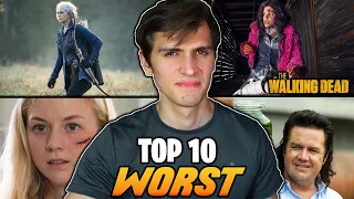 The Walking Dead - Top 10 Worst Episodes! (Season 1 - Season 11)