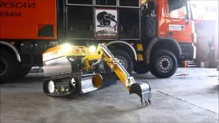 Remote Controlled Miniexcavator: GATTO RC - www.suction-excavator.com