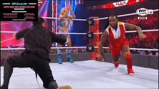 Dana Brooke & Reggie vs Tamina & Akira Tozawa - WWE 24/7 Championship - RAW 03/01/22