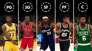 THE BEST BUILD FOR EACH POSITION IN NBA 2K21 (PS4 & XBOX ONE)