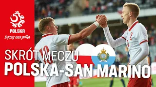 el. ME U-21: Skrót meczu POLSKA - SAN MARINO (3:0)