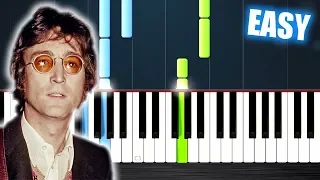 John Lennon - Imagine - EASY Piano Tutorial by PlutaX