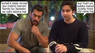 Salman Khan & His Nephew Nirvan's EM0TIONAL Video On Missing Family As Stuck @Farmhouse In L0CKD0WN