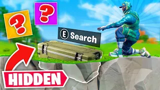 *NEW* HIDDEN Underground Chest Challenge in Fortnite!