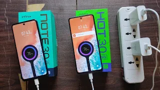 Infinix Note 30 5G Vs Infinix Hot 30 5G Battery Drain & Charging Test