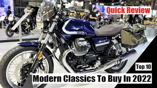 The Best 10 Modern Classic Motorcycles To Buy In 2022 - Quick Review