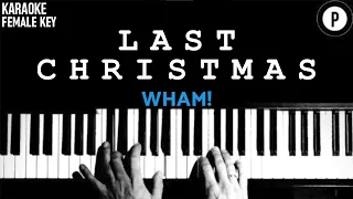 Wham! - Last Christmas 𝗙𝗘𝗠𝗔𝗟𝗘 𝗞𝗘𝗬 Slowed Acoustic Piano Instrumental Cover Lyrics