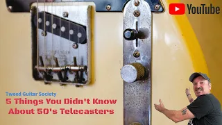 5 Things You Didn't Know About Telecasters From The 50's