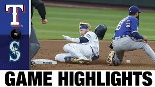 Evan White drives in 6 in Mariners' win | Rangers-Mariners Game Highlights 8/22/20