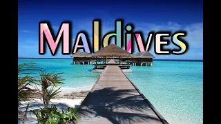 Maldives in 4K: Serene Island Retreat with Soothing Music for Relaxation"