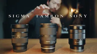 The ULTIMATE Sony Wide Zoom Comparison | Sigma 16-28 vs Tamron 17-28 vs Sony 16-35 F4