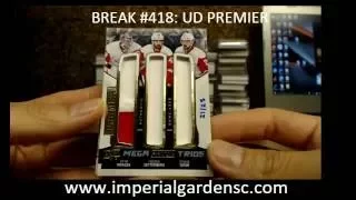 Case Break #418 : 10 BOX CASE 15-16 UD PREMIER HOCKEY