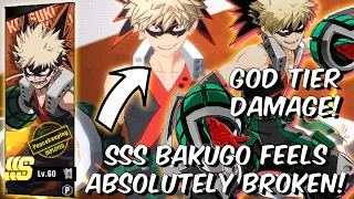 SSS Bakugo FEELS ABSOLUTELY BROKEN FOR PVE! - GOD MODE GAMEPLAY!!! - My Hero: The Strongest Hero