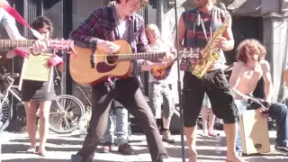 Galway Street Club on a Sunny Sunday in Galway